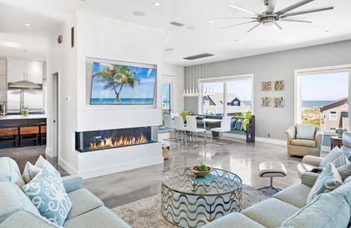 St. Augustine Beach House | Ocean Views Sunrises and Sunsets Sparkling Pool and Spa Steps to Sand