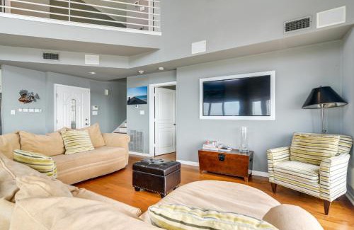 Spanish Grant House | Oceanfront Galveston Beach House Steps to Sand!