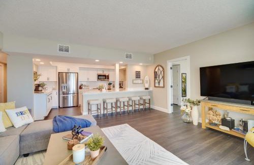 South Patrick Shores Apartment | Oceanfront Satellite Beach Condo with Balcony, Views