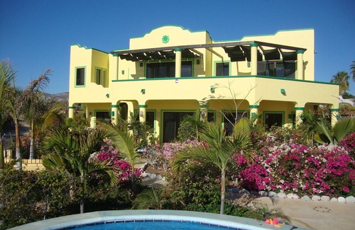 Los Barriles Villa | Oceanfront villa with infinity view pool, 1/2 mile north of LosBarriles sleeps 8