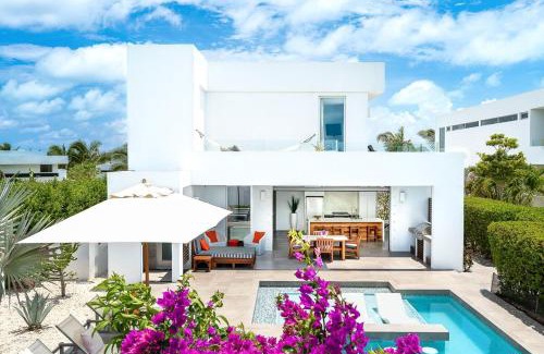 Long Bay Villa | Oceanside 2 Bedroom Luxury Villa with Private Pool, 500ft from Long Bay Beach -V3