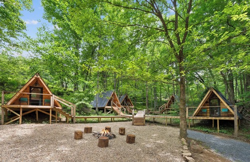 Hartford Cabin | Off-Grid Mini A-Frame in Hartford, TN- Cabin T