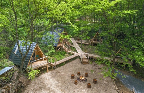 Hartford Cabin | Off-Grid Mini A-Frame in Hartford, TN- Cabin T