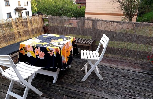 Iba House | Old lf-timbered house in idyllic location at the edge of the village