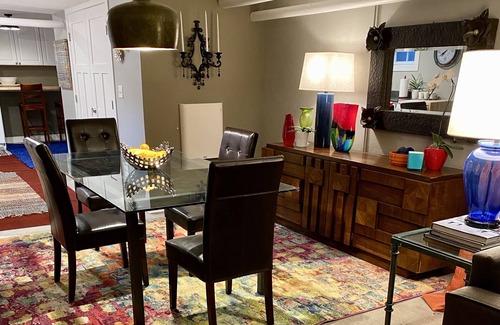 Cherry Creek House | Old World Charm Basement Level Flat in upscale Cherry Creek