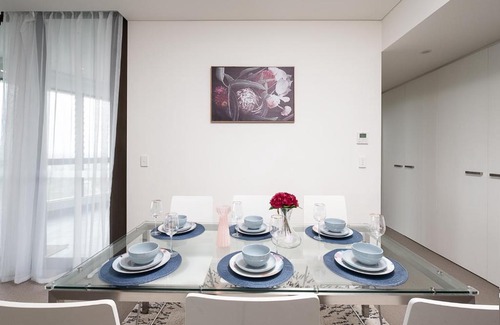 Sydney Olympic Park Apartment | Olympic Park central location, high level, full City view,
