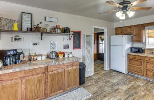 Aztec House | On 17-Acre Lot with Barn and Patio Rural Aztec Home