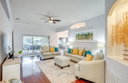 Palm Harbor House | On-Site Canal Access Luxe Home in Palm Coast!