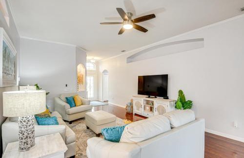 Palm Harbor House | On-Site Canal Access Luxe Home in Palm Coast!