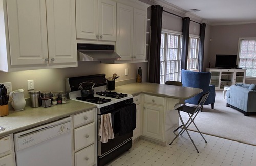 Sandy Springs House | One bdrm fully furnished apartment on quiet, wooded 2 acre lot in Sandy Springs