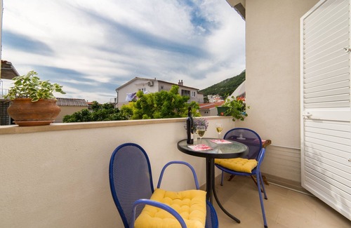Baska Voda Apartment | One bedroom apartment with balcony Baška Voda, Makarska (A-6707-a)