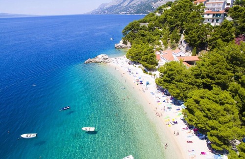 Brela Apartment | One bedroom apartment near beach Brela, Makarska (A-6007-g)