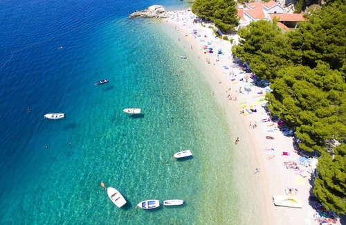 Brela Apartment | One bedroom apartment near beach Brela, Makarska (A-6007-g)