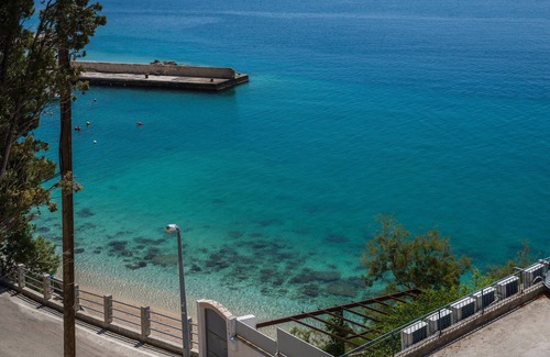 Pisak Apartment | One bedroom apartment near beach Pisak, Omiš (A-1067-b)
