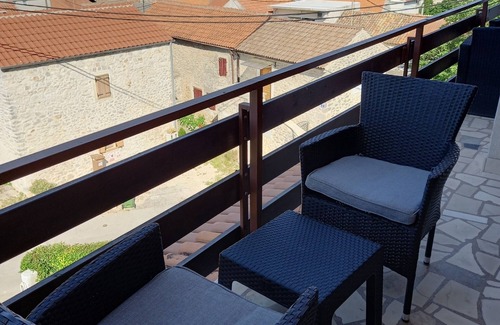 Diklo Apartment | One bedroom apartment with balcony and sea view Zadar - Diklo, Zadar (A-11662-b)