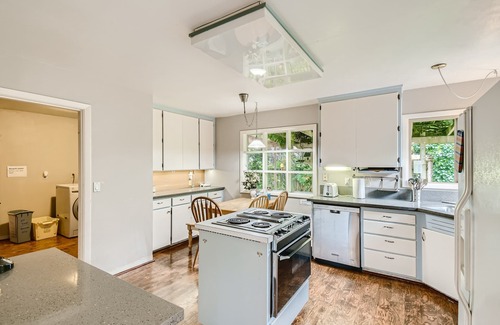 North Gresham House | Oregon Jade Lodging: Portland Suburban Ranch Style EV charger