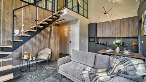 Bierutowice Apartment | Orlik VIP Residence - Apartament dwupoziomowy Śnieżka Skyline z prywatną sauną