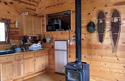 Newberry Cabin | ORV/ATV/4x4 access only. REMOTE. Camping in a cabin. RUSTIC.
