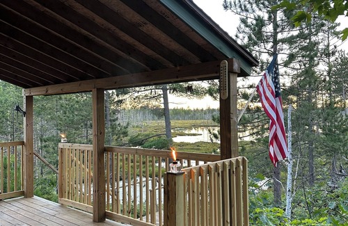 Newberry Cabin | ORV/ATV/4x4 access only. REMOTE. Camping in a cabin. RUSTIC.