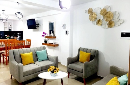 Trujillo Apartment | Our apartment is 3 minute walk to the beach, is new it was built in January 2023