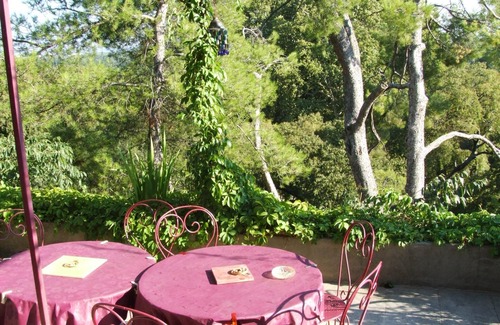Les Angles House | Our lady of the angles, a house located on the hill with pool and piano