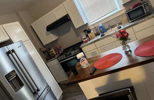 Manchester House | our newly renovated townhome puts you right in the middle of the action. Our 3br