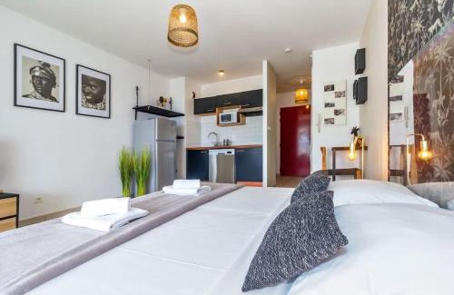 Caphomard Apartment | Out of Africa - beau studio avec magnifique vue mer à Cap Homard - Saint-Gilles