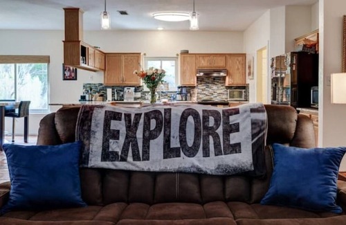 Leander House | Outdoor Living at Its Finest - Group Spa, Fire Gathering, Star Dining