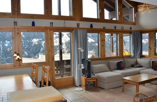 St. Luc Apartment | Outside : 4 rooms apartment with south balcony, for 5 people -Inside : approx. ? sqm, living with fi