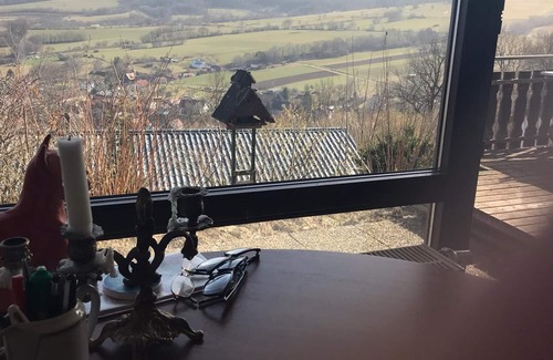 Bischofsheim an der Rhon Apartment | Panoramic view of the Rhön