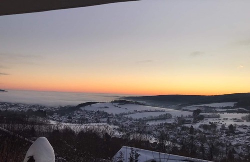 Bischofsheim an der Rhon Apartment | Panoramic view of the Rhön
