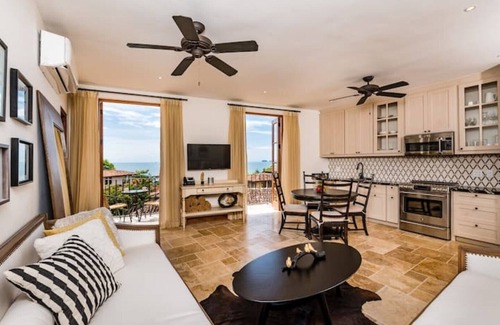 Las Catalinas Apartment | Panoramic Oceanview Balcony in the Heart of Las Catalinas