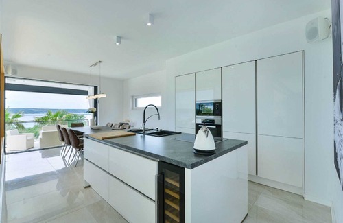 Maslenica Villa | Panoramic sea view Villa Michele with infinity pool