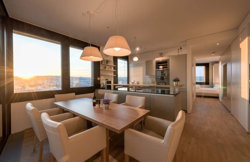 Josefstadt House | Panoramic suite with view over Vienna, Wi-Fi and parking garage