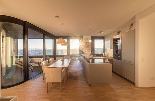 Josefstadt House | Panoramic suite with view over Vienna, Wi-Fi and parking garage