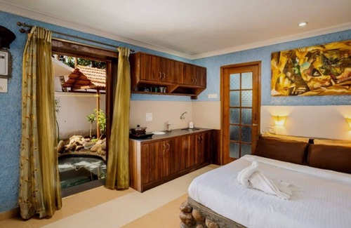 Arpora Cottage | Paradise Studio(Green) Luxury Studio with Pvt Pool in Anjuna