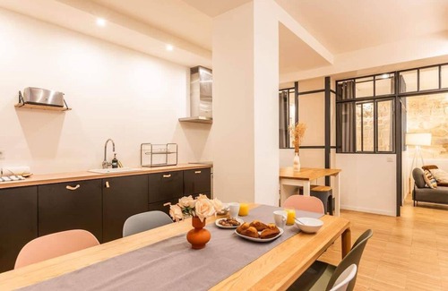 18th Arrondissement Apartment | ParisConciergerie - Duplex for 12 with Cinema, 4BR