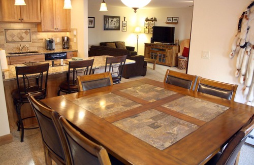 Historic District Condo | Park Place #C-104: Cozy - Close to Town and Lifts - Pool and Hot Tub Access