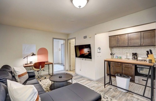 West Allis Apartment | Parking + Pets + Private Entrance +Near Med Center