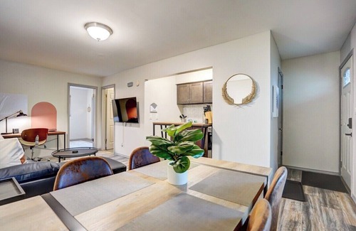 West Allis Apartment | Parking + Pets + Private Entrance +Near Med Center