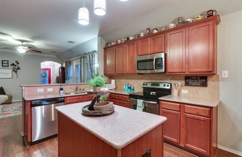 Denton County House | Patio, Pergola & Pool Access: Aubrey Retreat!