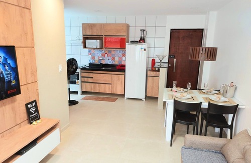 Jatiuca Apartment | PAY LITTLE, SUITABLE. WITH COMFORT AT 200 MTS. FROM BEACH. INSTALLED PAYMENT.