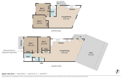 Milton House | Peace and privacy modern quiet street. Two bedroom townhouse sleeps 4 to 6