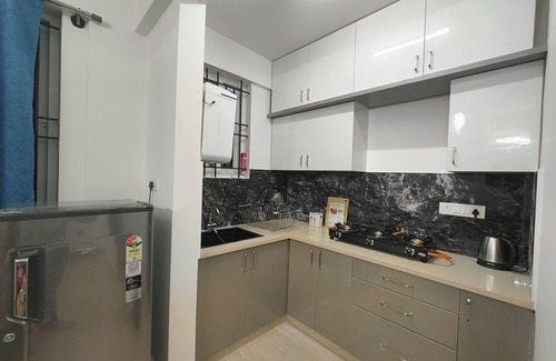 Agara Apartment | Peaceful 1BHK with Balcony, Wifi