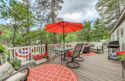 Cloudcroft House | Peaceful Cloudcroft Vacation Rental Walk to Shops