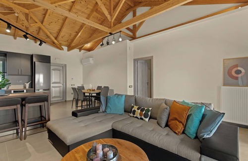 Lefktron House | Peaceful semi-detached villa in the heart of Mani with a private pool