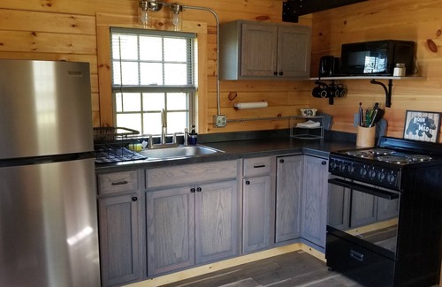 Guilford Cabin | Peacefully located back off the road, with scenic views.