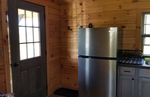 Guilford Cabin | Peacefully located back off the road, with scenic views.