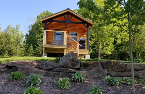 Guilford Cabin | Peacefully located back off the road, with scenic views.