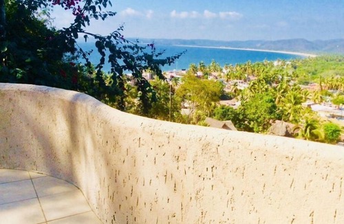 La Manzanilla Villa | Penthouse Apartment con vista al mar y a las montañas en casa elegante